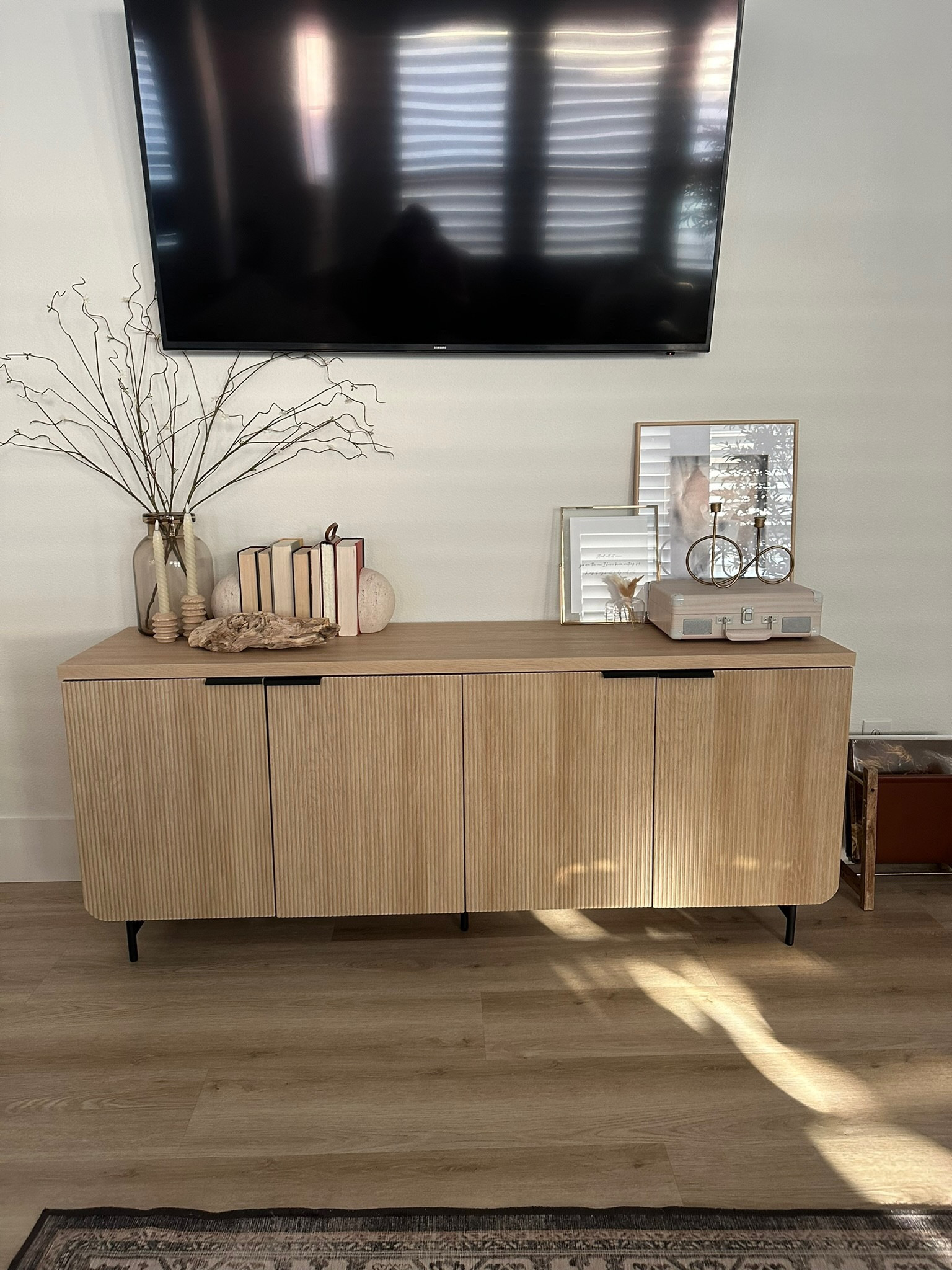 2024 best! Our favorite budget friendly console table! Love that it has doors so you can use it as storage! 

#LTKSeasonal #LTKStyleTip