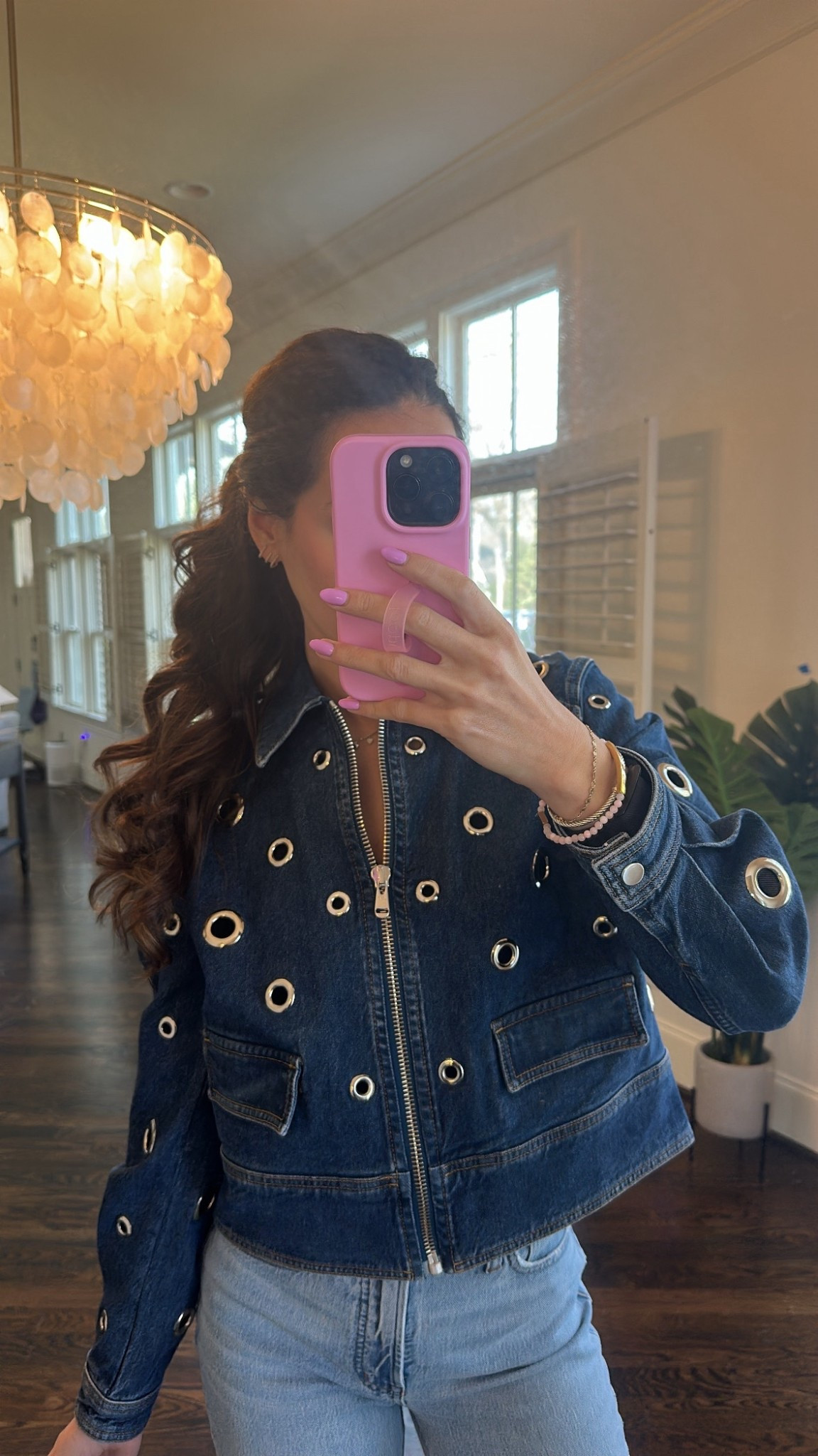 Cinq a Sept denim jacket 
On sale 
Spring clothes 

#LTKootd