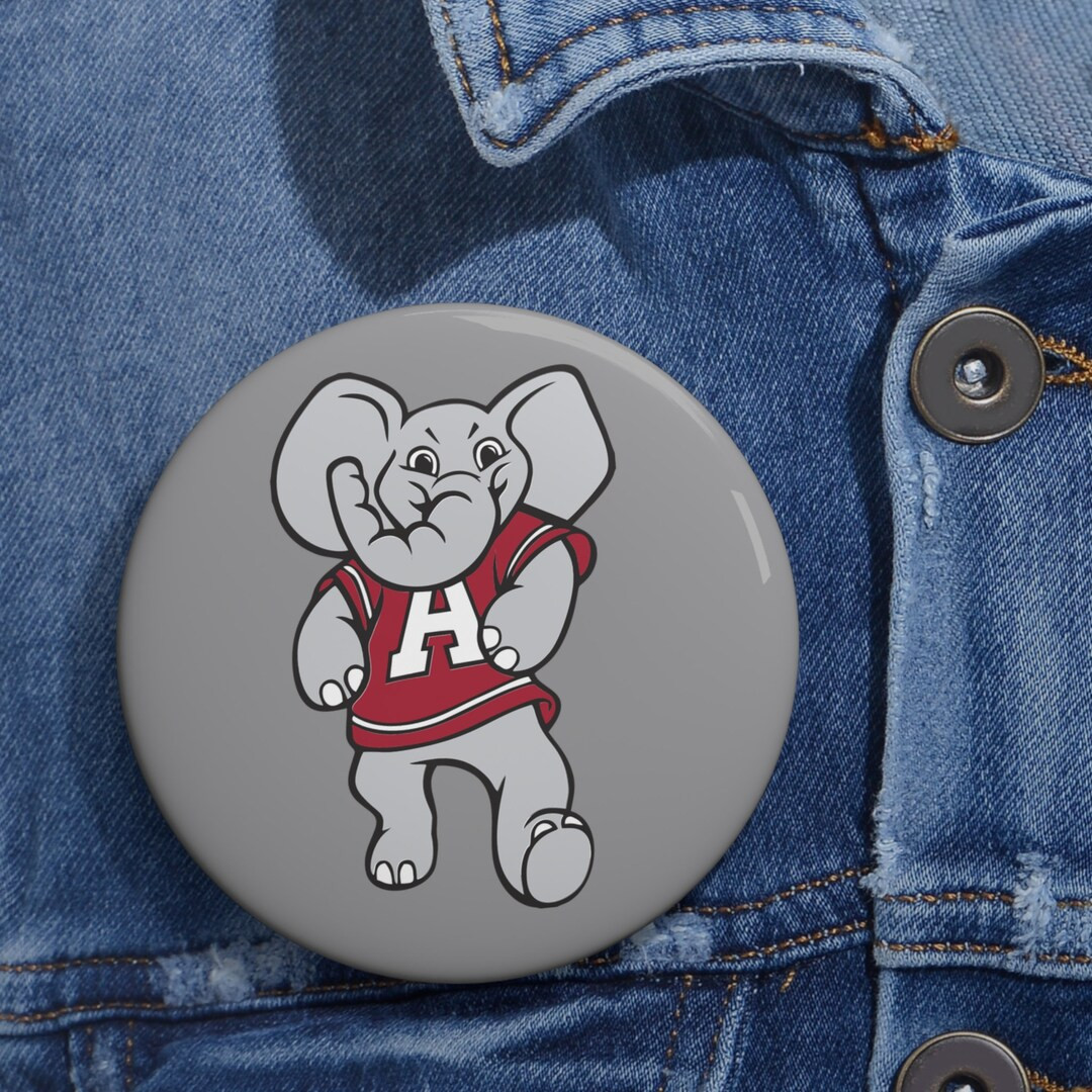 Alabama Football Gameday Button - Featuring Big Al - 3 Sizes Available - Etsy | Etsy (US)