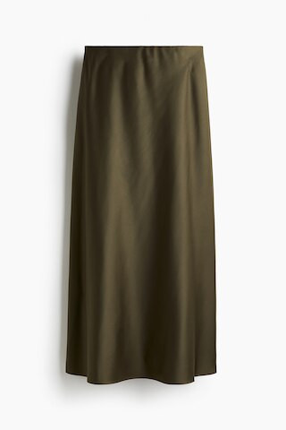 H & M - Midi Skirt - Green | H&M (US + CA)