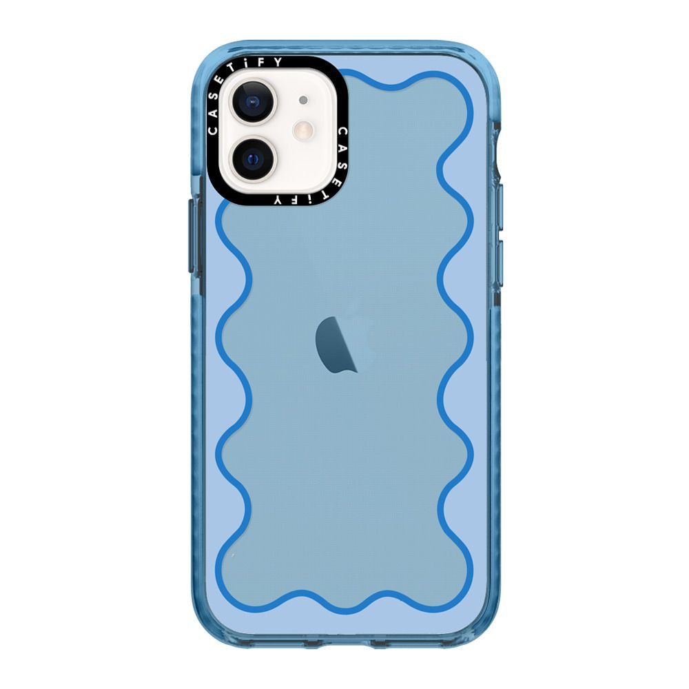 Blue Wavy Border | Casetify