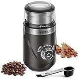 Secura Adjustable Coffee Grinder Electric, Spice Grinder Electric, Coffee Bean Grinder, Multipurpose | Amazon (US)