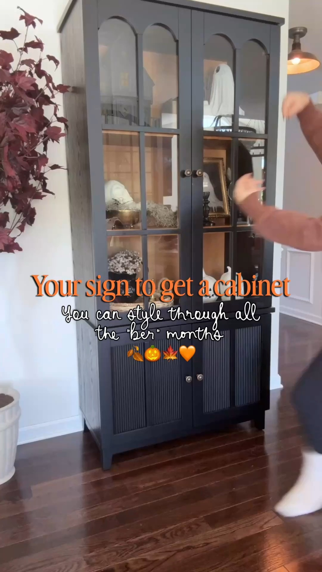 Must have cabinet to style for the holidays!

#LTKHome #LTKSeasonal #LTKmomlife