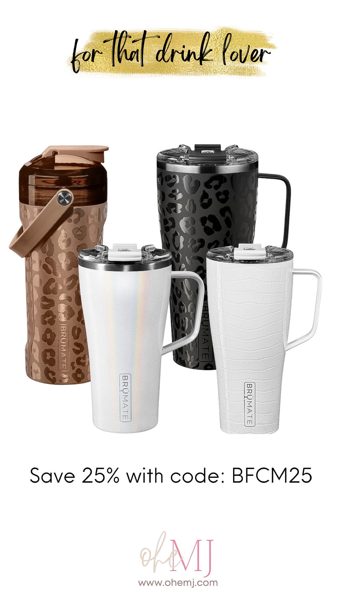 Brumate Sale!
-Leopard tumbler
-Rainbow tumbler
-white croc tumbler


#LTKsalealert #LTKGiftGuide #LTKhome