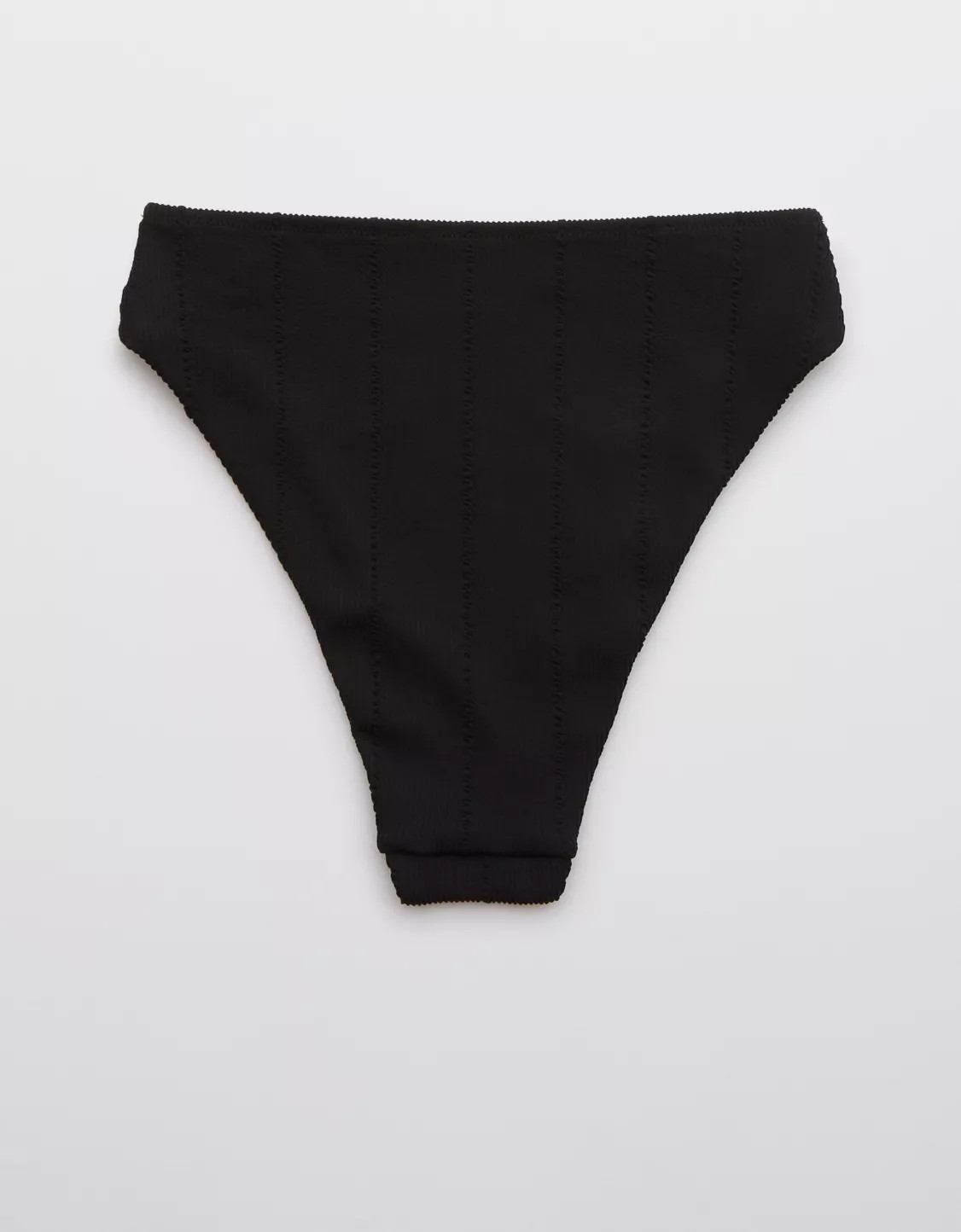 Aerie Crinkle High Cut Cheeky Bikini Bottom | American Eagle Outfitters (US & CA)