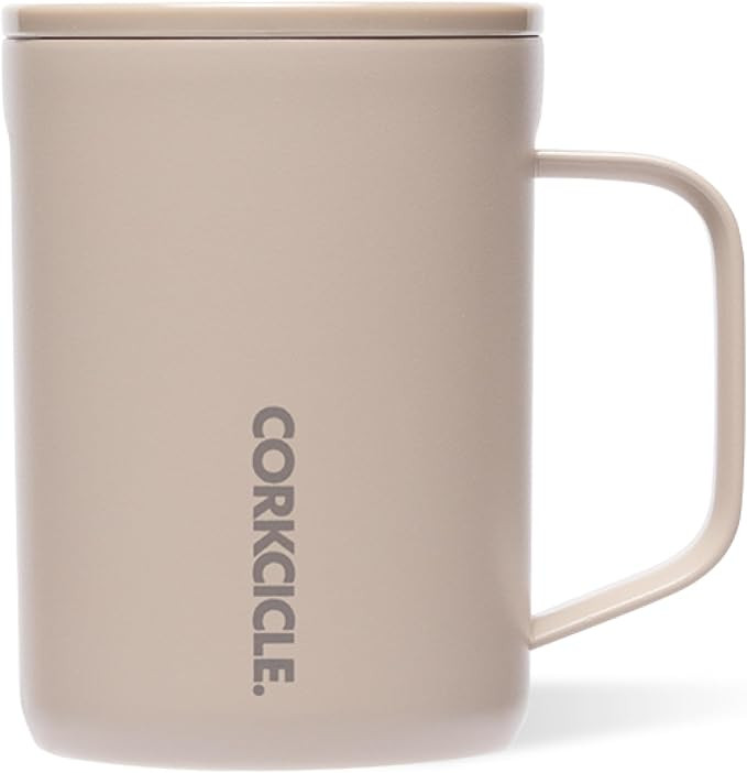 Corkcicle Classic Coffee Mug - Triple Insulated Stainless Steel Travel Mug - Shatter-Proof Lid - ... | Amazon (US)