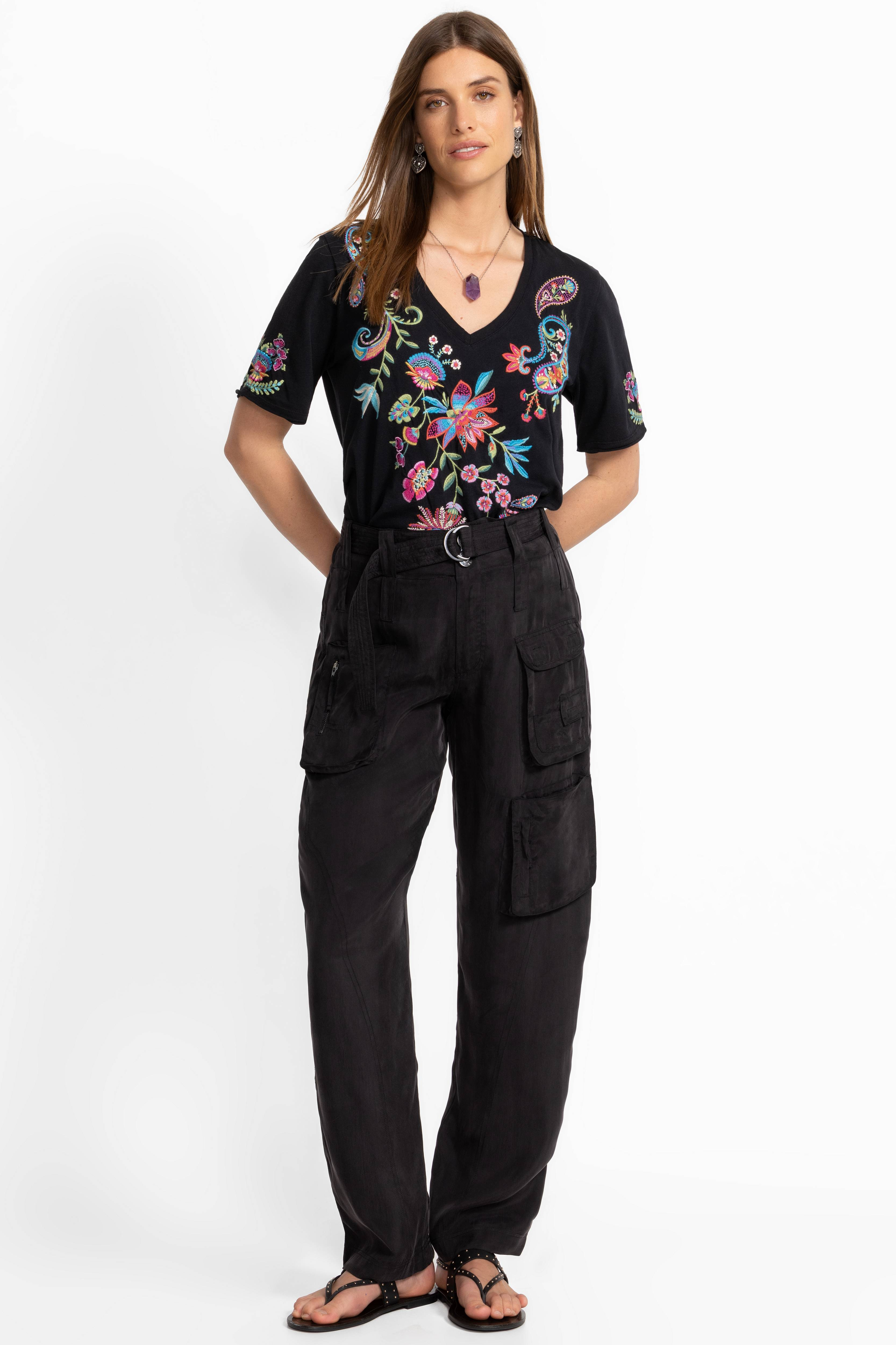 HAILEY CARGO PANT
                                
                                    
         ... | Johnny Was