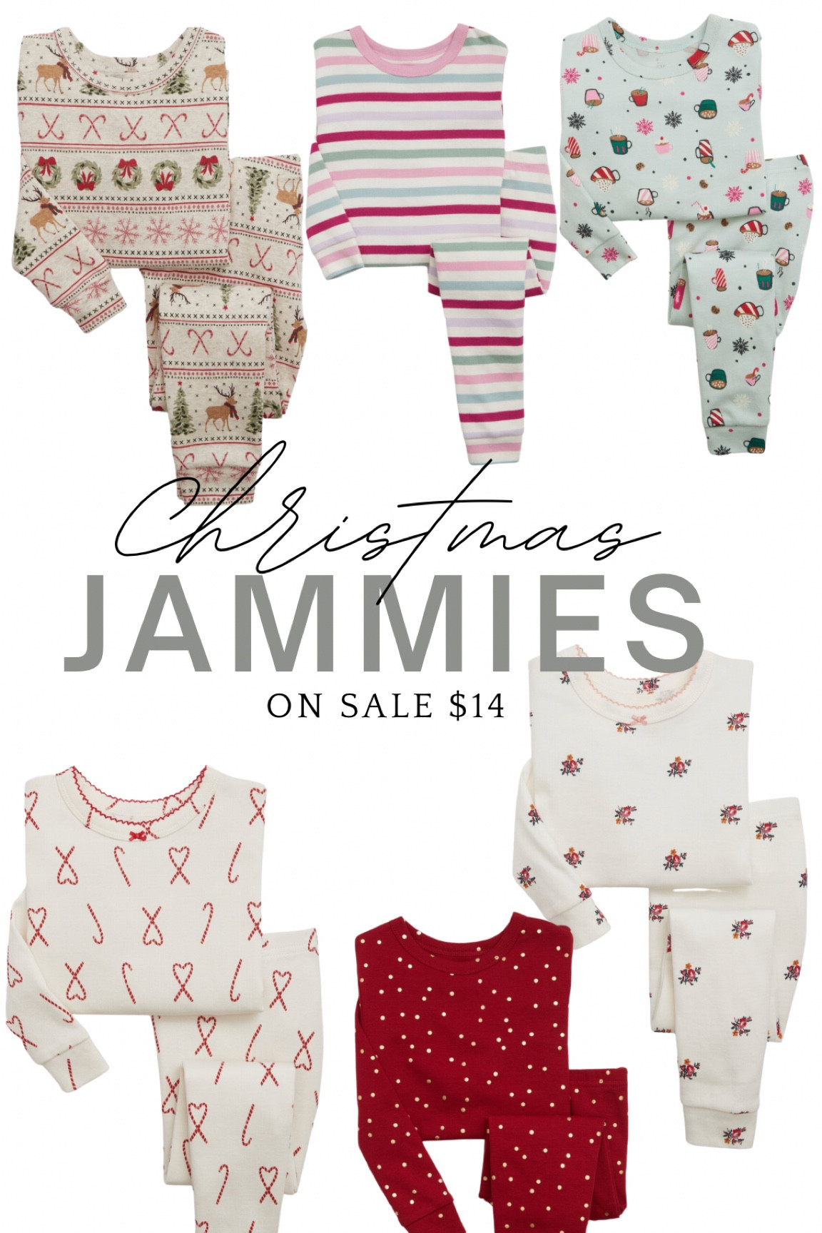 $14 Gap Christmas Jammie’s! Super soft and the cutest prints! 🎄