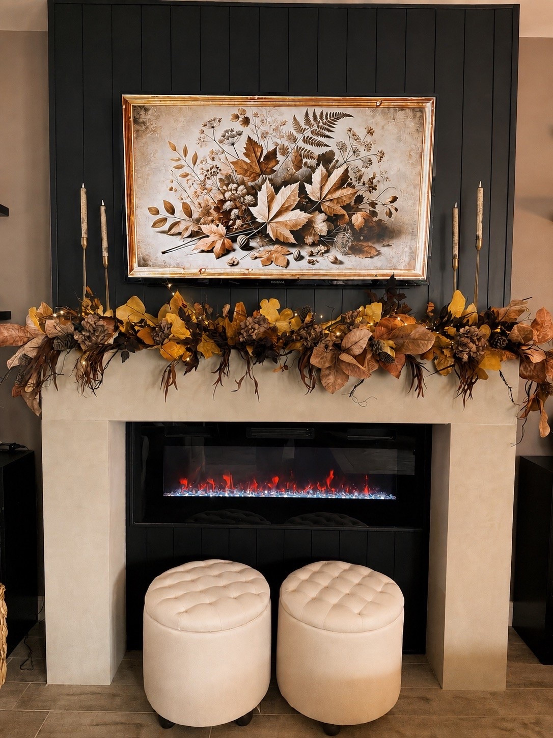 Fall mantle inspiration fall stems, fall
Leaves fall home decor

#LTKSeasonal #LTKHome