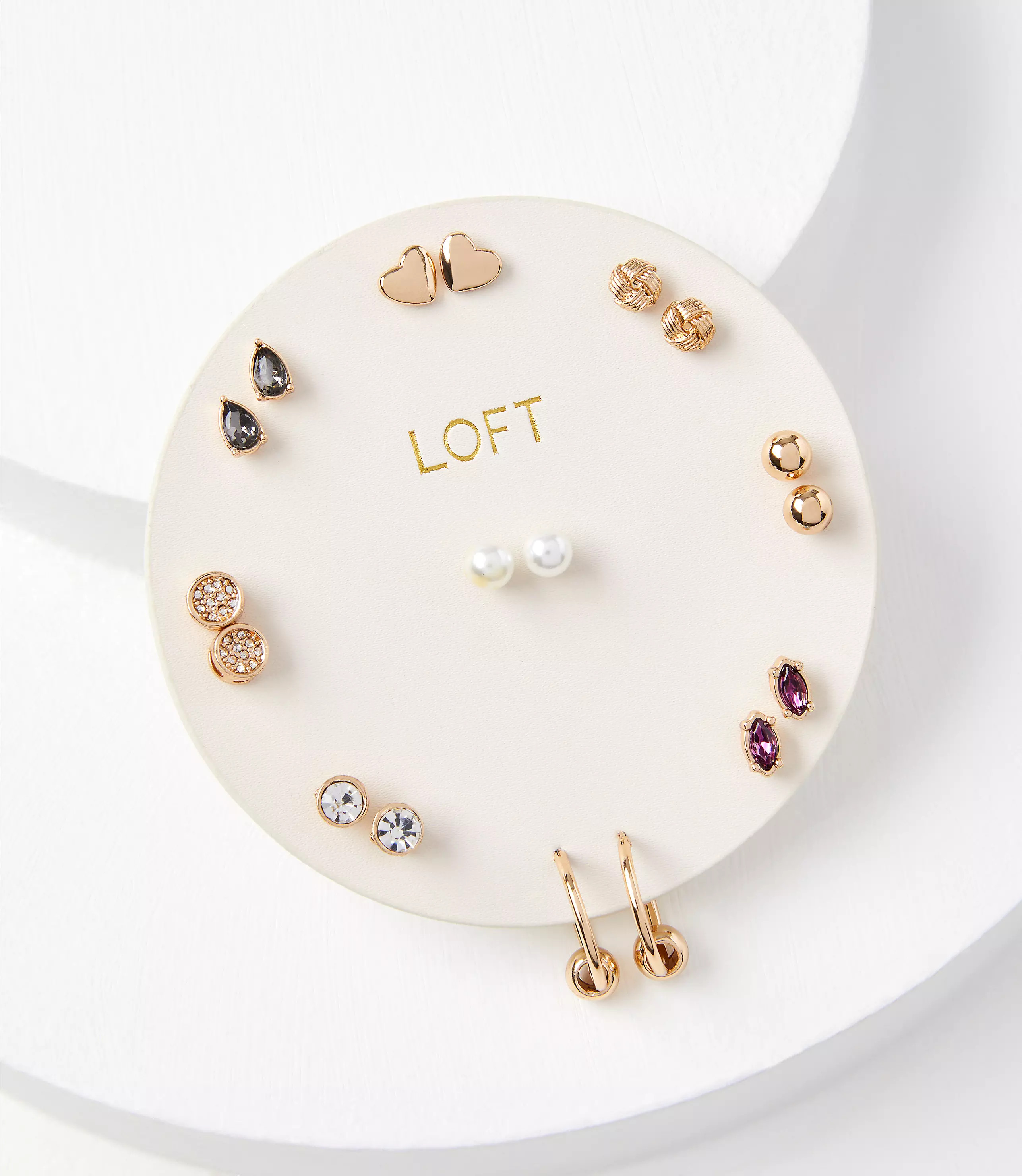 Delicate Stud Earring Set | LOFT