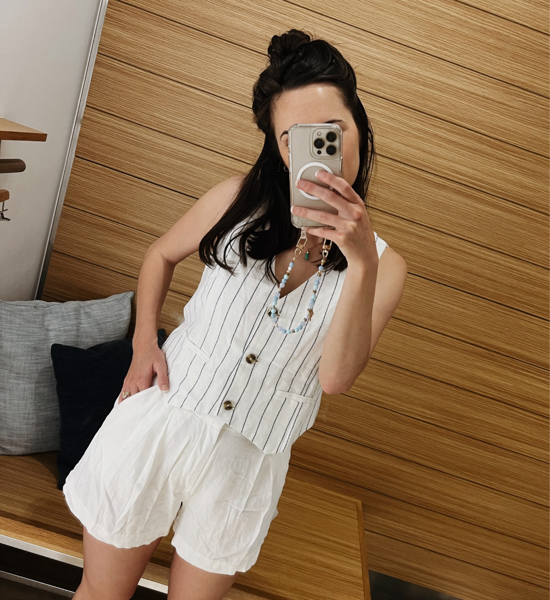 love a good linen moment. it’s a plus that the #vest trend also happens to be nursing friendly 

linen vest + linen shorts 

#LTKfindsunder100 #LTKSeasonal #LTKsalealert