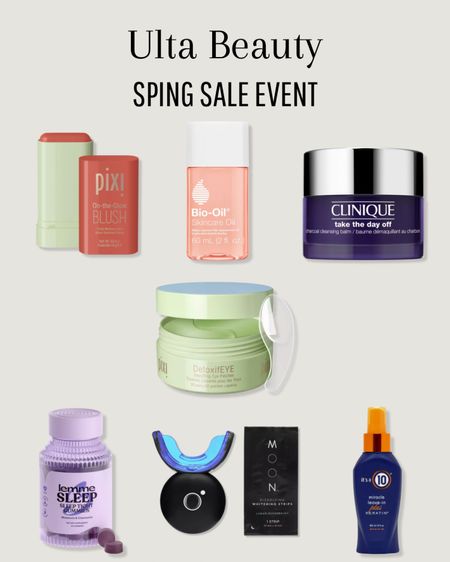 Ulta beauty Spring sale event! 

#LTKsalealert #LTKbeauty #LTKSeasonal