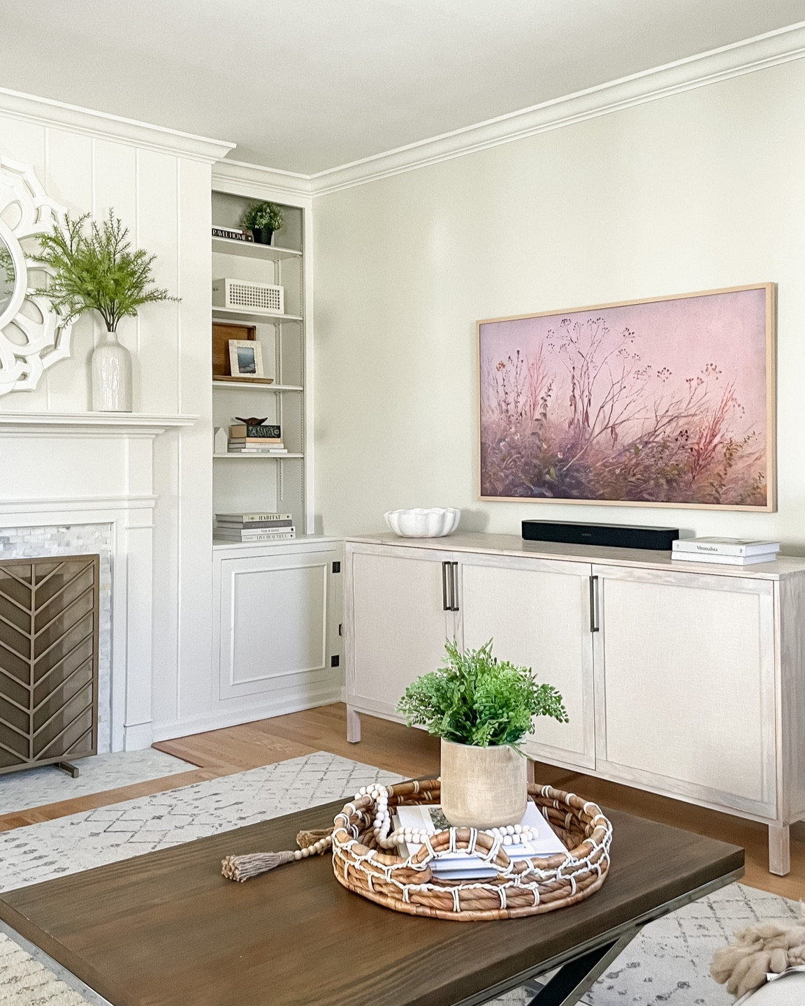 Amazon prime day. Frame tv. Living room. Area rug  

#LTKhome #LTKxPrime #LTKsalealert