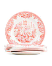 6pk Santa's Workshop Salad Plates | Kitchen & Dining Room | Marshalls | Marshalls