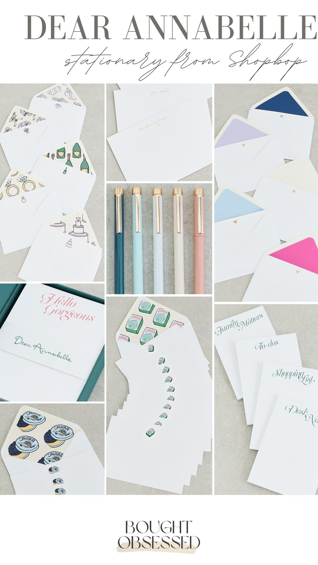 @Shopbop just launched Dear Annabelle and it’s sooooo cute. I am obsessed with all the stationary 😍😍😍 

#LTKHome #LTKSeasonal