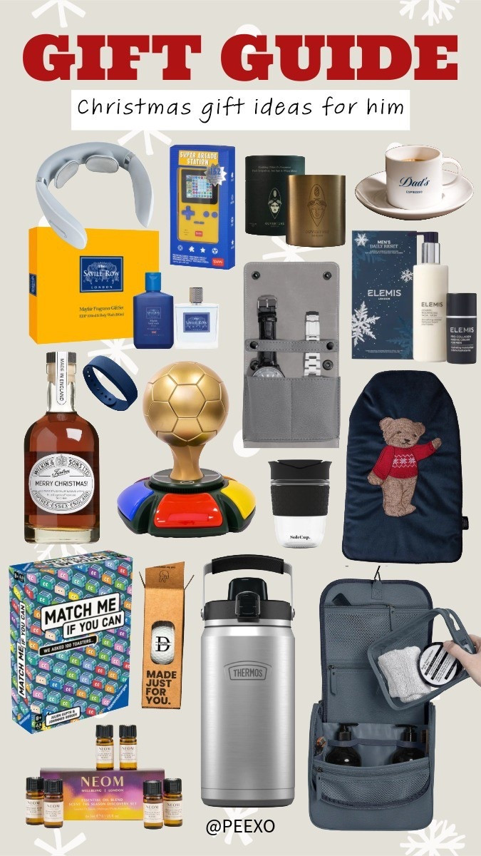 GIFT GUIDES: Christmas gift ideas for him 🎁

Watch my gift guides on youtube! Search ‘peexo vlogs’ 

#LTKgiftguide
