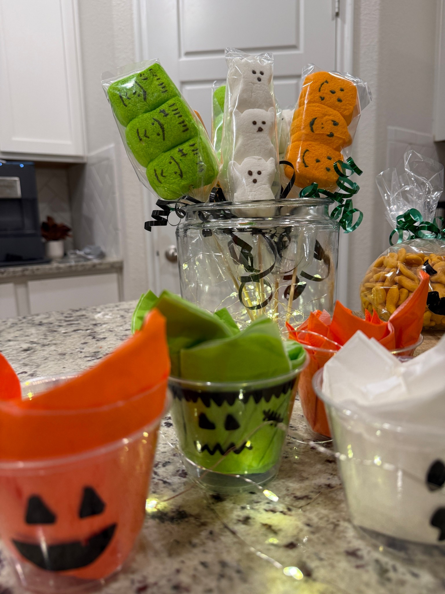 Easy Halloween class snacks!