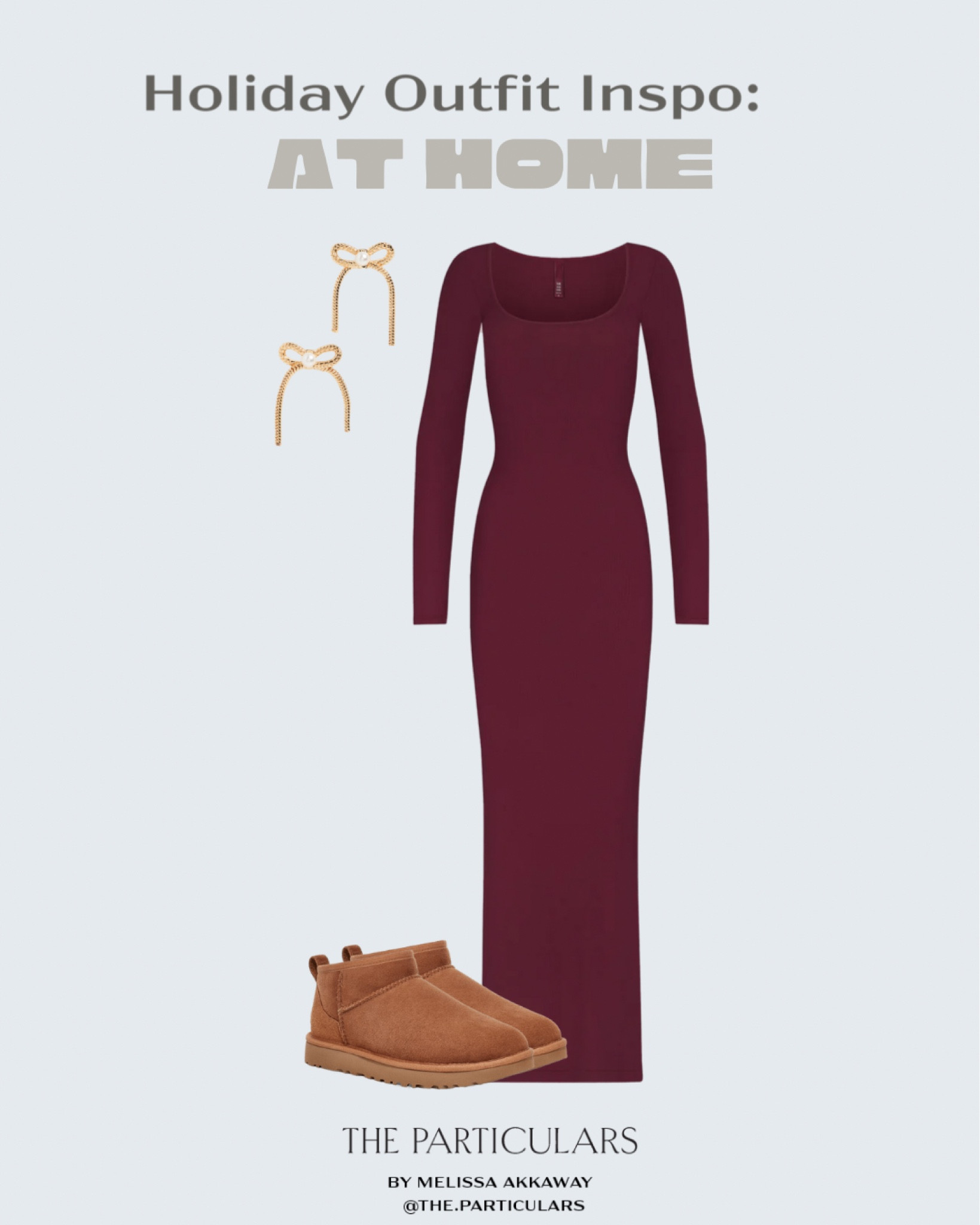 Another holiday outfit perfect for lounging at home! 

Holiday outfit, Christmas outfit, casual outfit, loungewear, skims, skims finds, skims dress, Ugg boots, Ugg ultra mini, holiday season, comfy outfit, dress outfit, Christmas look

#LTKHoliday #LTKSeasonal #LTKstyletip