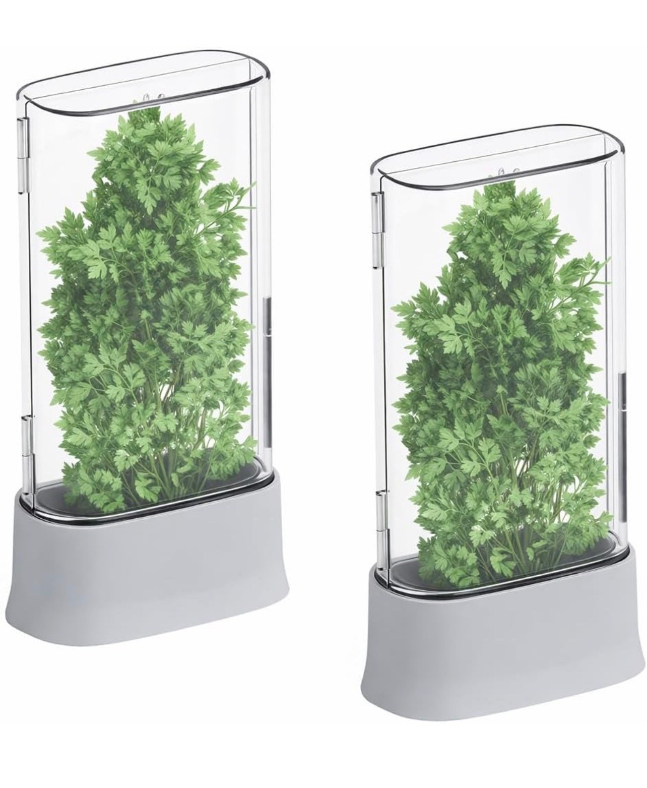 Herb Keeper for Refrigerator, Fresh Herb Saver Herb Storage Containers, Cilantro Container for Fridge Asparagus Container, Dishwasher Safe-2 Pack

#LTKSaleAlert #LTKfoodie #LTKHome
