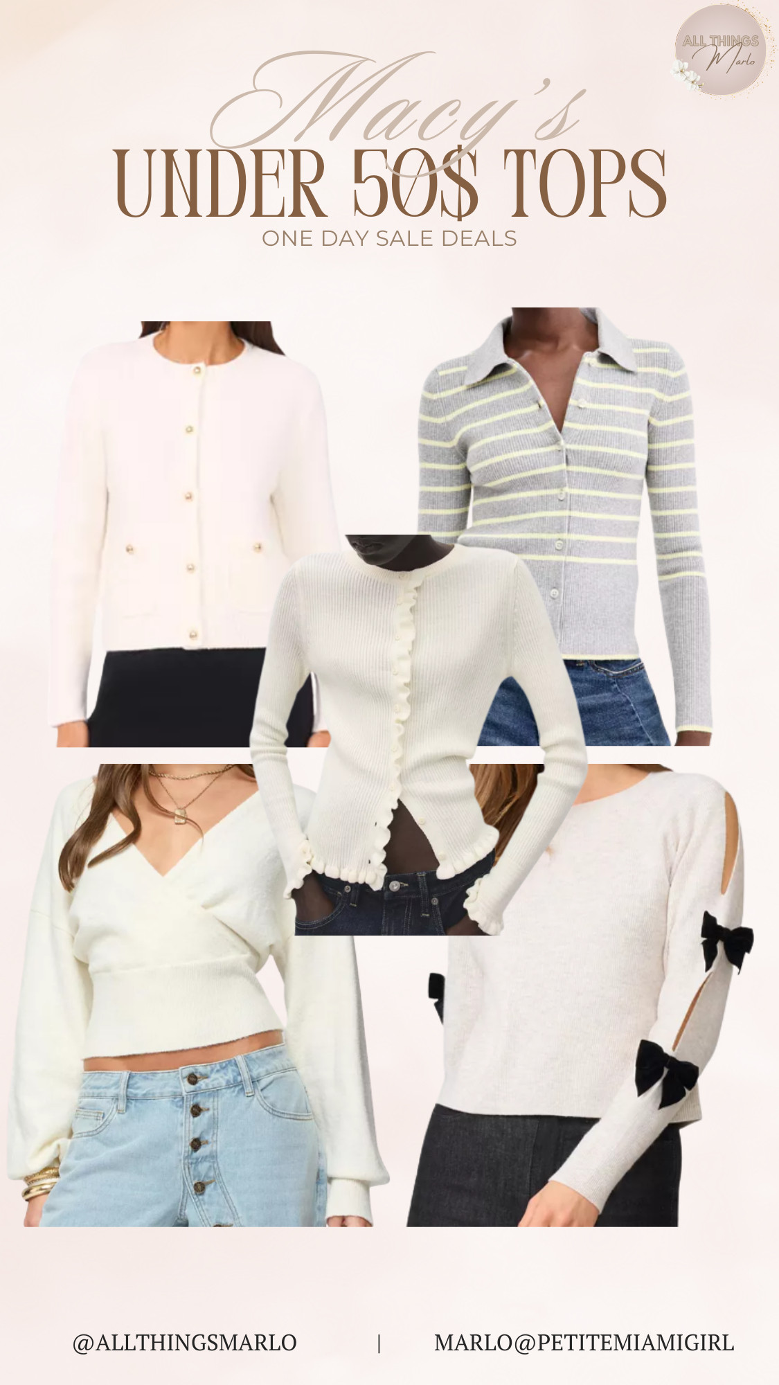 Macy's One Stop Sale Tops #springtops

 

#LTKOver40 #LTKootd #LTKSaleAlert