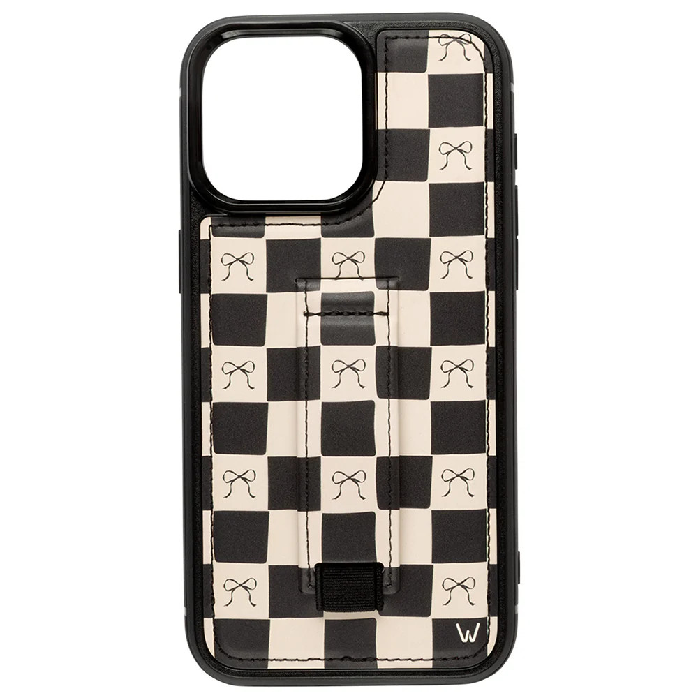 Bow Noir Walli-Lite Case iPhone 15 | Walli Cases