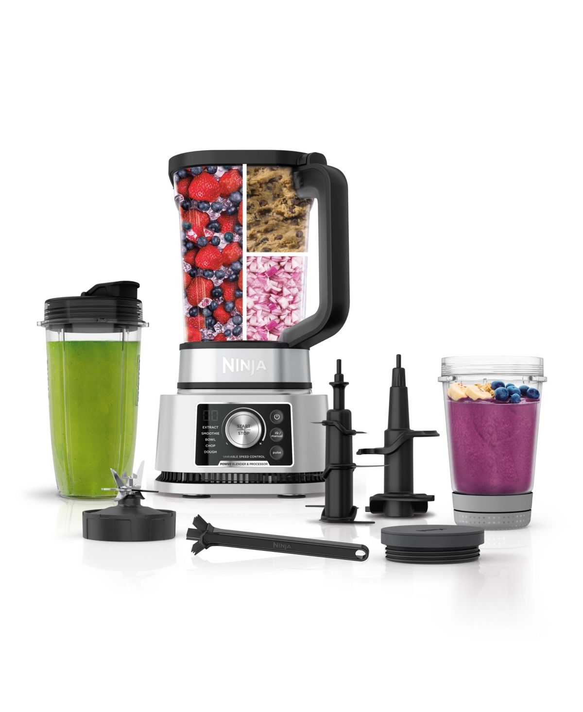 Ninja Foodi Power Blender & Processor System with Smoothie Bowl Maker and Nutrient Extractor* + 4in1 | Macys (US)