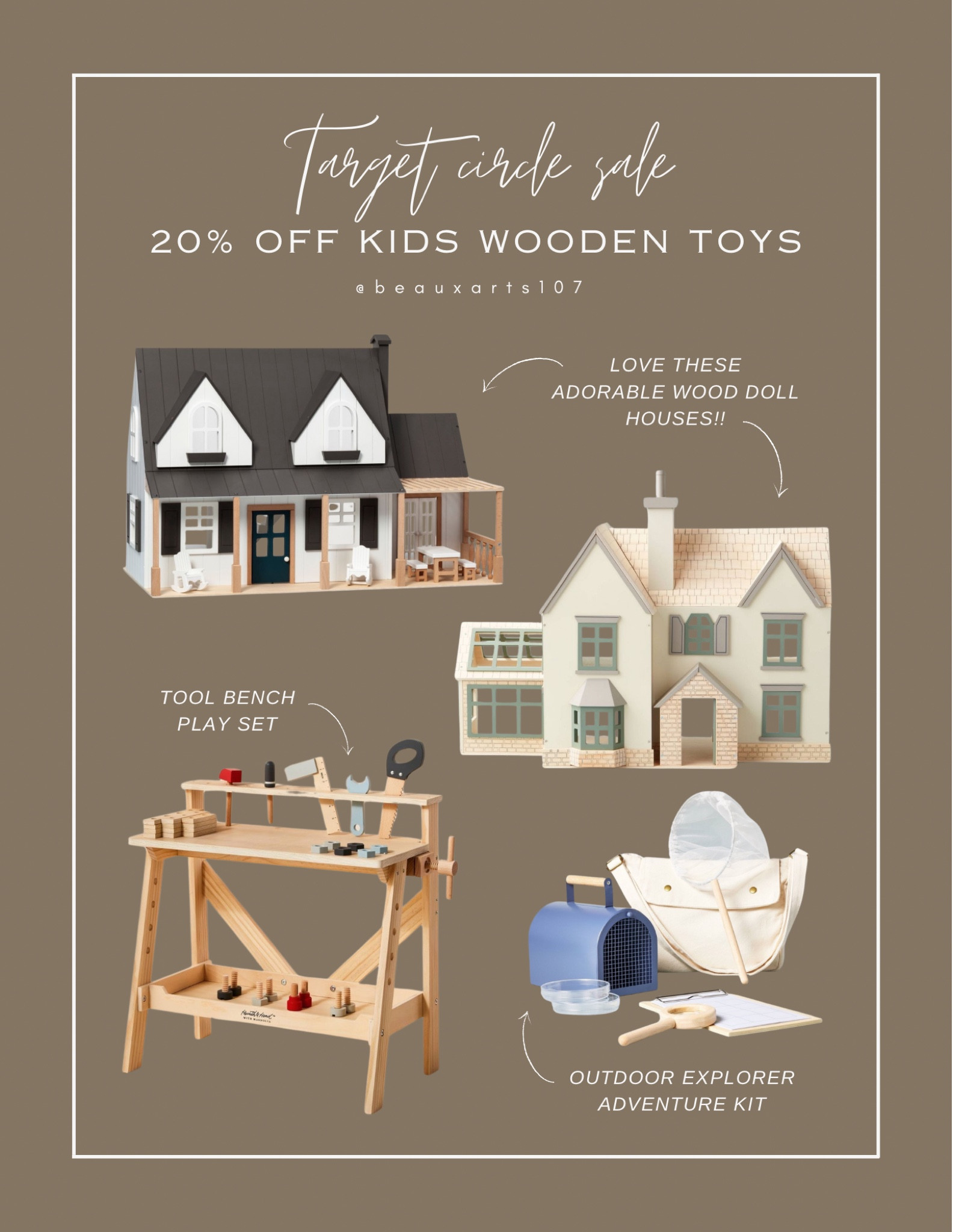 Save 20% off on these beautiful wooden toys!! 

#LTKSaleAlert #LTKSummerSales #LTKKids