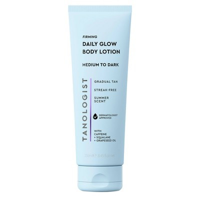 Tanologist Firming Gradual Tan Lotion - Medium/Dark - 8.45 fl oz: Moisturizing Tropical Scent Self Tanner | Target