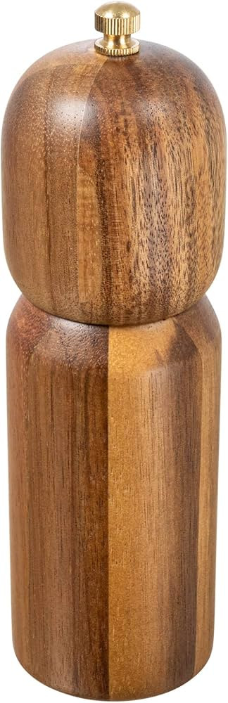 Bloomingville Modern Wood, Walnut Finish Salt and Pepper Mill, Natural | Amazon (US)