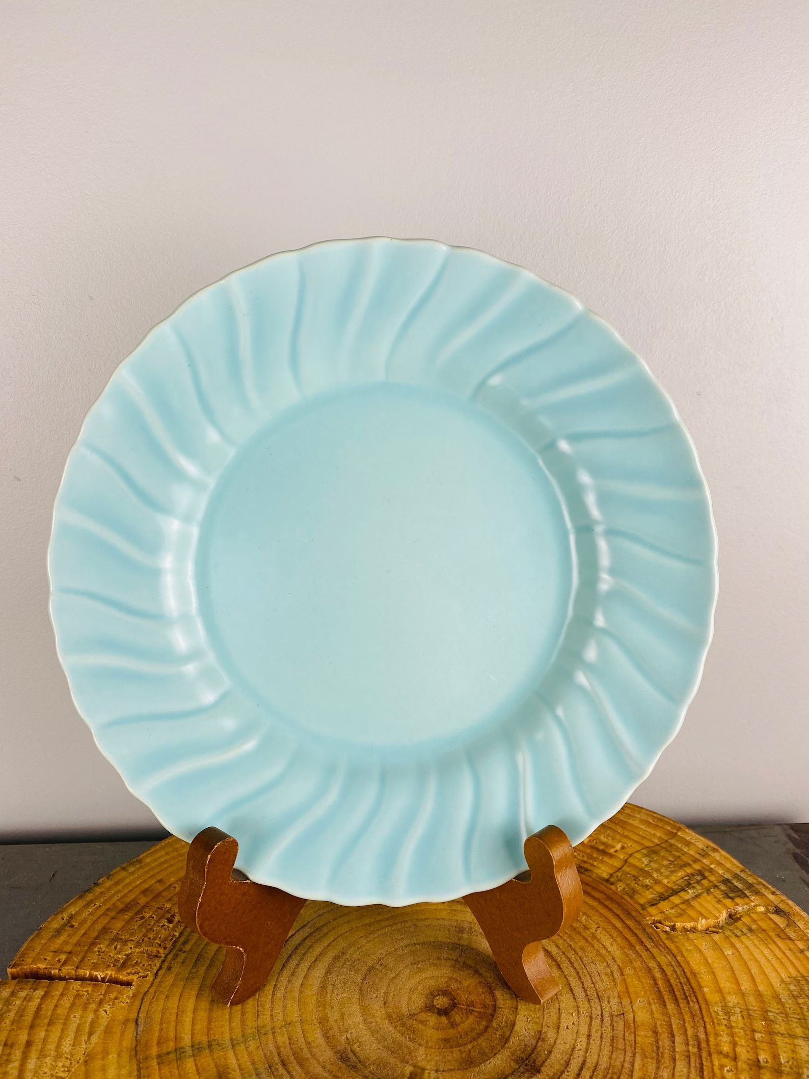 Set of 5 Vintage Aqua or Turquoise Salad Plates by GMCB - Etsy | Etsy (US)