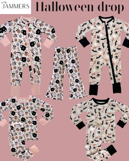 In my jammers Halloween drop 
Halloween soft pjs for toddler and baby girl/ boy 



#LTKFind #LTKbaby