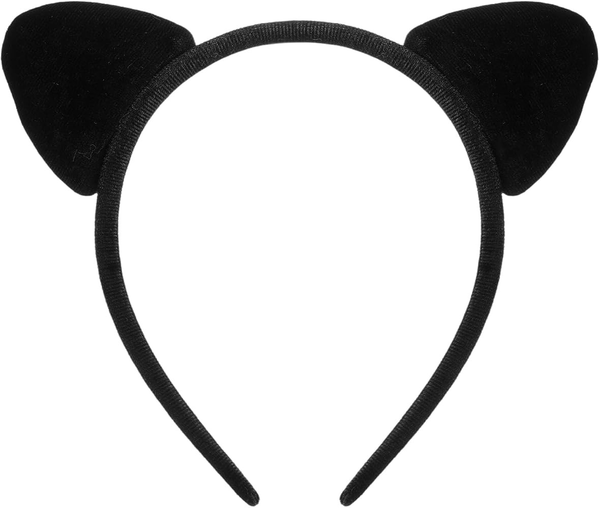 Jadive Plush Ears Headband Realistic Animal Ears Headband Halloween Funny Headwear Photo Props fo... | Amazon (US)