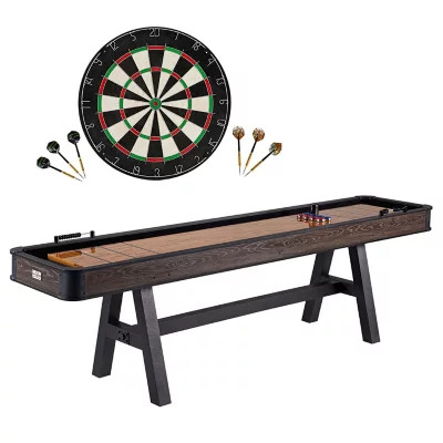 Barrington 108" Shuffleboard Table with Dartboard Set | Sam's Club