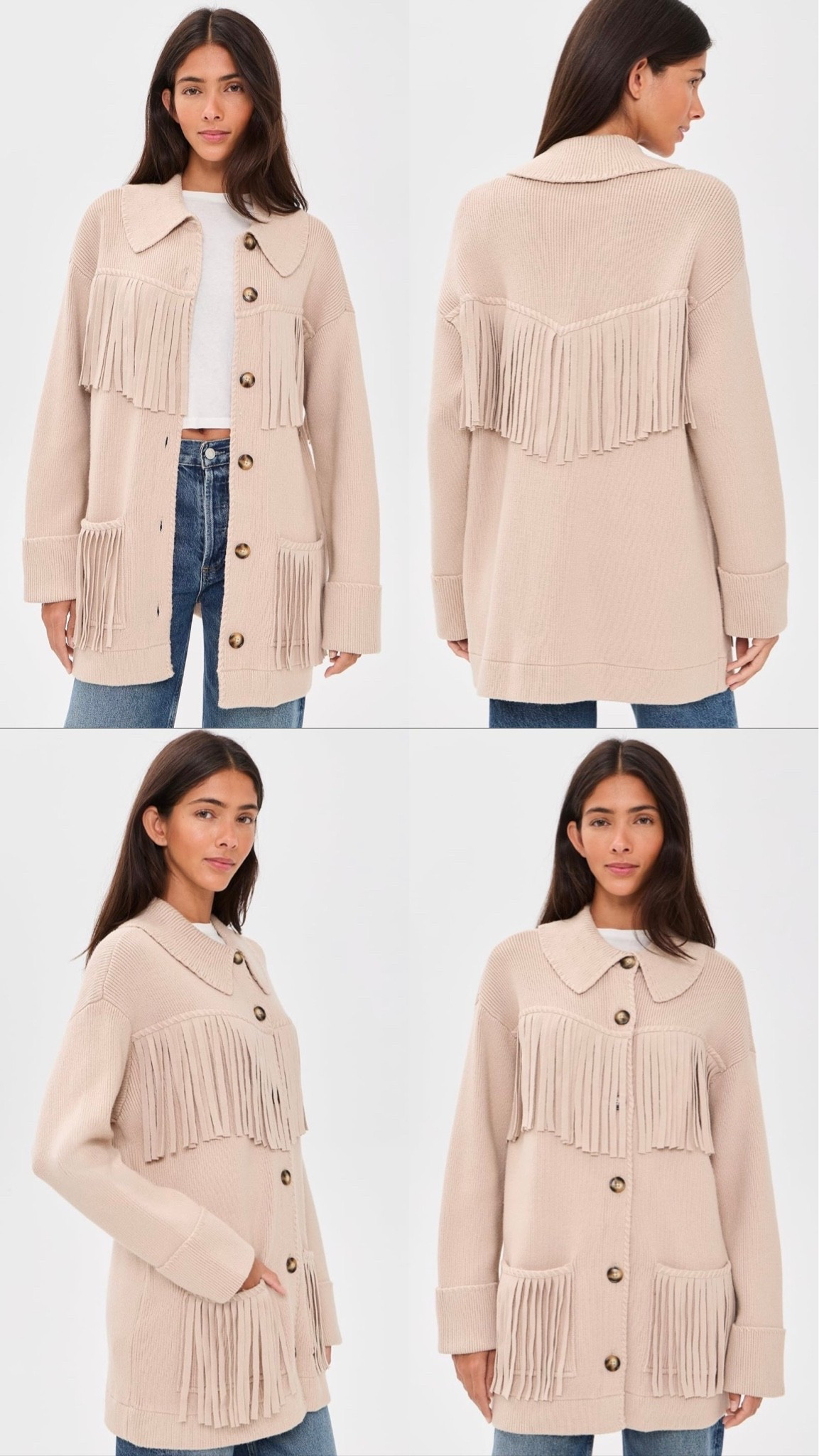 Just ordered! Will be so cute as a jacket or buttoned up as a mini dress with boots!