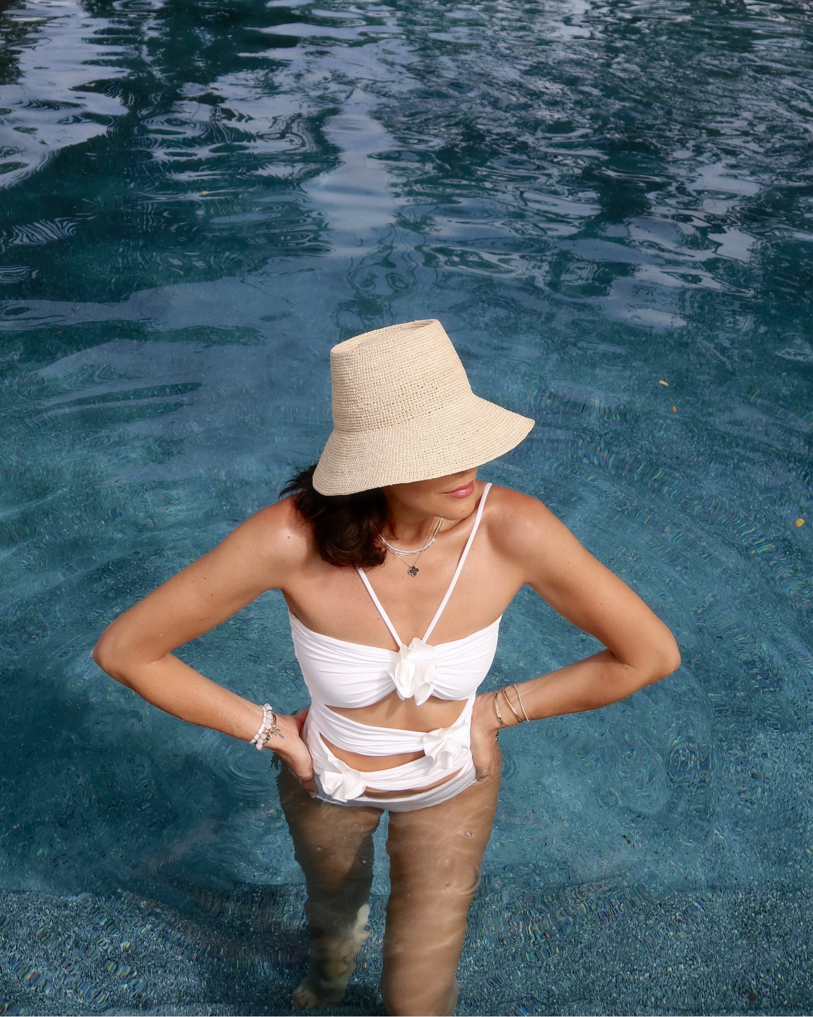 Poolside in this beautiful suit! Love all the details from the flowers to the cut outs! 



Poolside, resort, vacation, swimsuit, one piece, sun hat, spring break, white swimsuit 

#LTKtravel #LTKover40 #LTKSeasonal