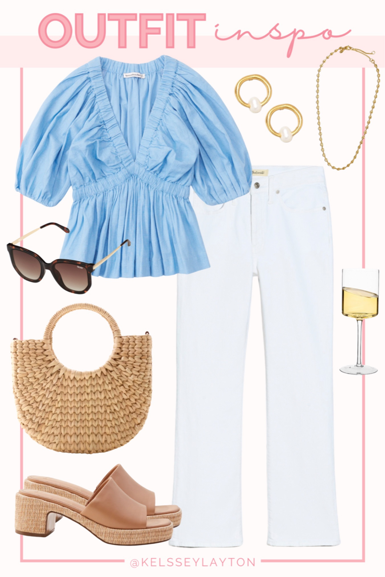 Outfit idea, Abercrombie top, Madewell jeans, white jeans, spring outfit 

#LTKunder50 #LTKSale #LTKsalealert