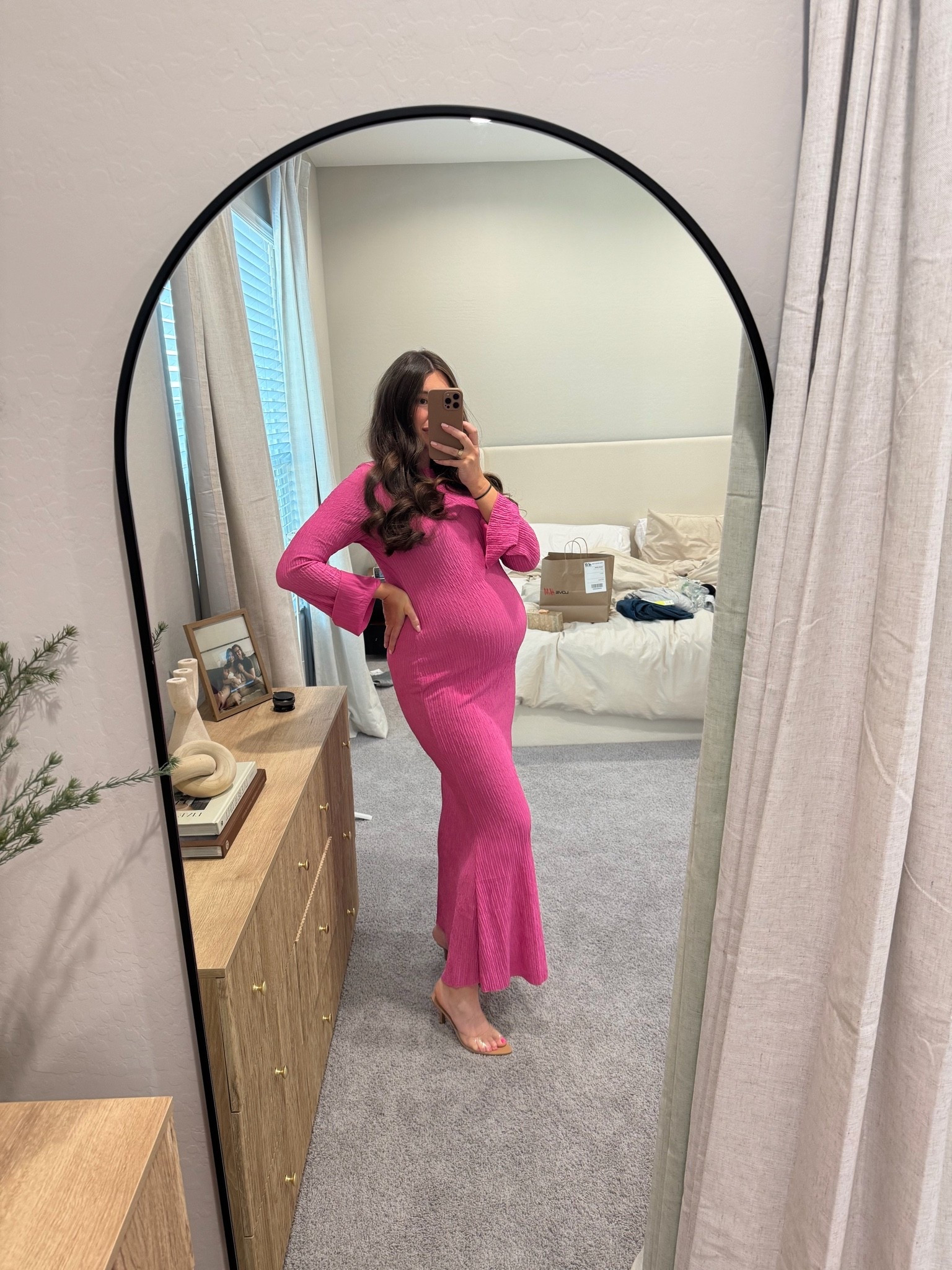 Not maternity / just pregnancy friendly! Went up one size for pregnancy - otherwise true to size!

#LTKBump #LTKootd