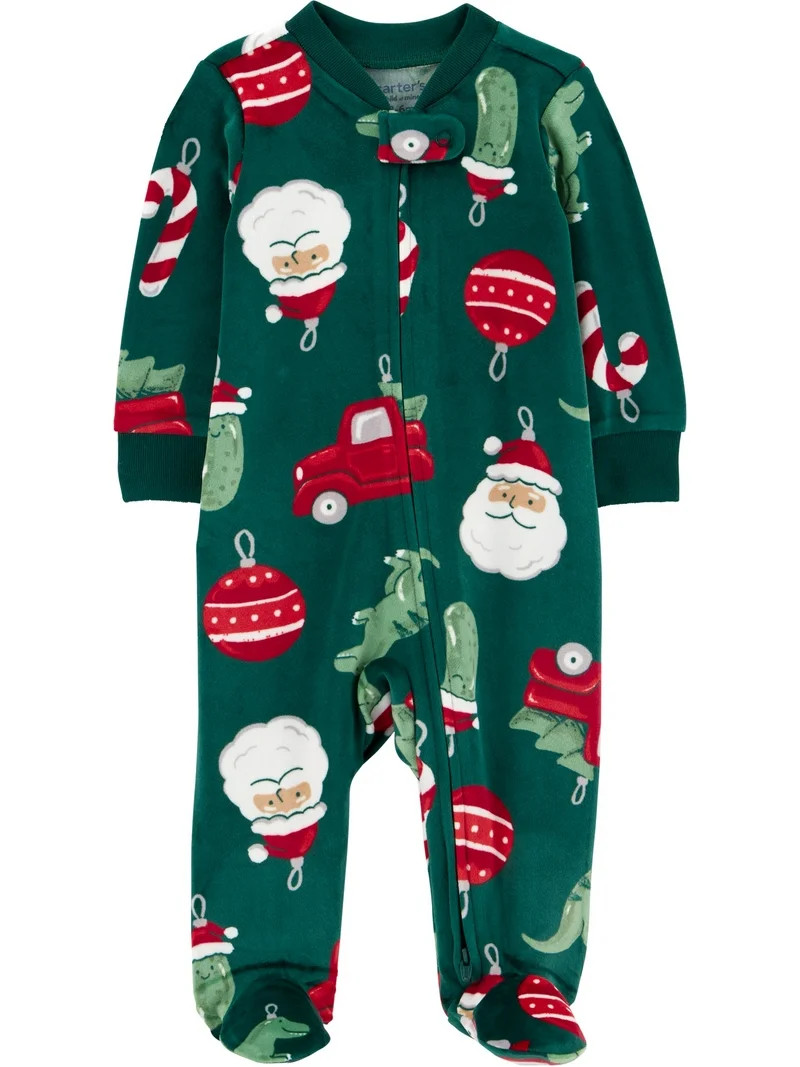 Carter's Child of Mine Baby Cozy Holiday Sleep N Play, Sizes Preemie-6/9 Months | Walmart (US)