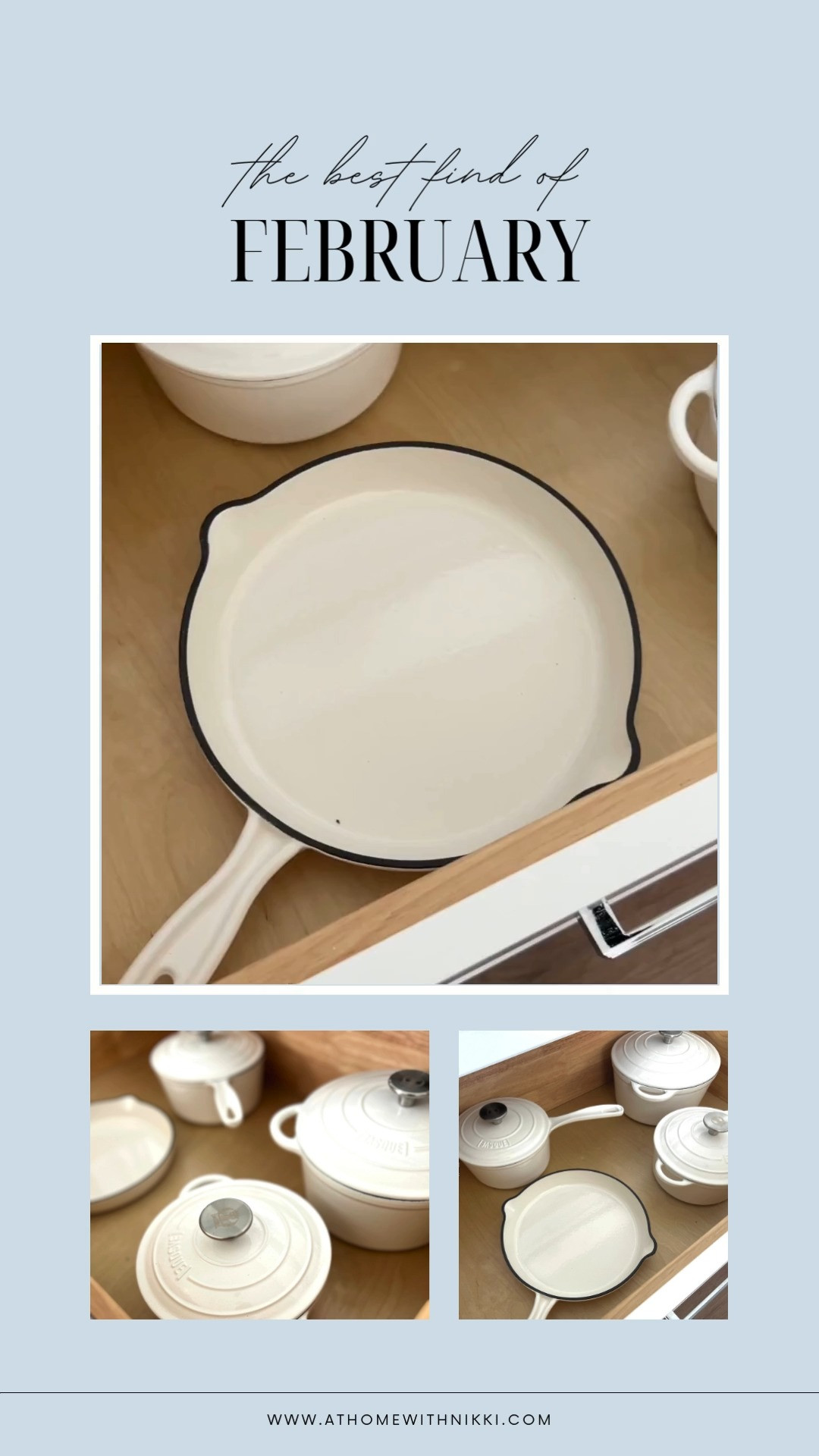 Home Tip: Cast iron cookware isn’t just for cooking—it’s an investment in meals! 🍳🔥 To keep your cast iron in top shape, always dry it thoroughly after washing and give it a light coat of oil before storing.  

 #LTKHome