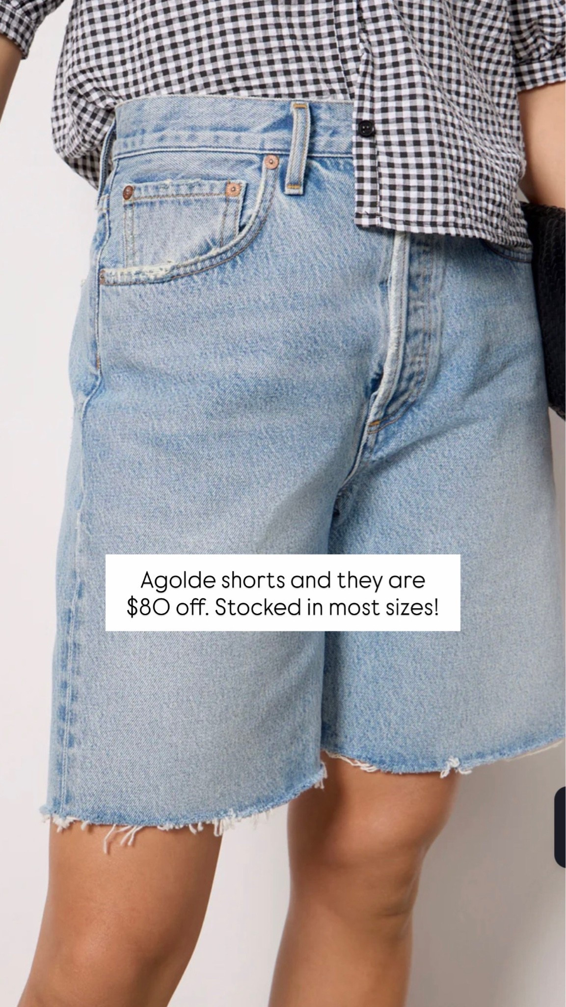 Agolde shorts 🩳 on sale!

#LTKSaleAlert #LTKTravel #LTKOver40