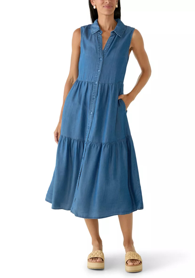 Women's Sleeveless Shirtdress | Belk