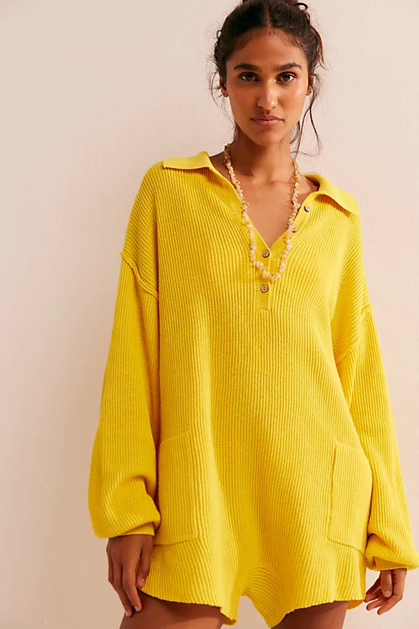 Picnic Sweater Romper | Free People (Global - UK&FR Excluded)