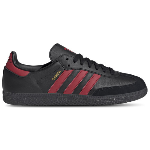 adidas Mens adidas Samba ManU - Mens Soccer Shoes Black/Red Size 11.5 | Champs Sports