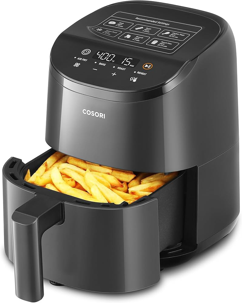 COSORI Air Fryer 2.1QT, Small 4-in-1 AirFryer Perfect for Simple Meals, Snacks and Easy to Reheat... | Amazon (US)