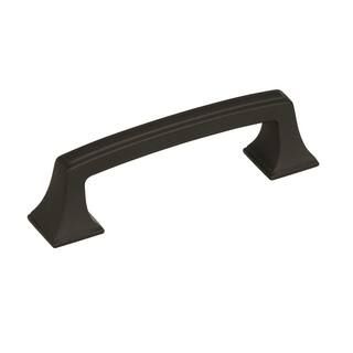Amerock Mulholland 3 in (76 mm) Center-to-Center Black Bronze Drawer Pull-BP53030BBR - The Home D... | The Home Depot