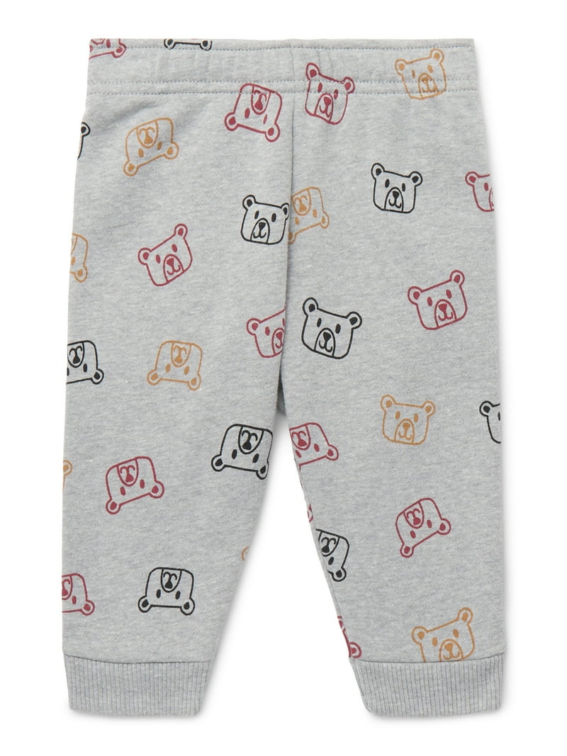 Garanimals Baby Boys' Fleece Jogger Pants, Sizes 6M-24M | Walmart (US)