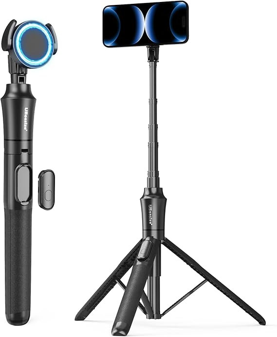UBeesize 72'' Magnetic Tripod for iPhone with Remote, Extendable Cell Phone Tripod Stand, Compati... | Amazon (US)