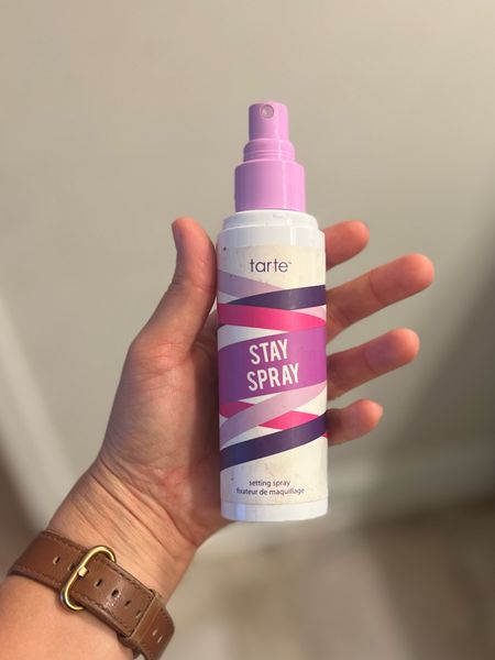 Tarte Setting Spray! My favorite spray that helps my makeup last all day. 

#momlife #tarte #Stayspray #beautyproducts #beauty

#LTKbeauty #LTKunder50