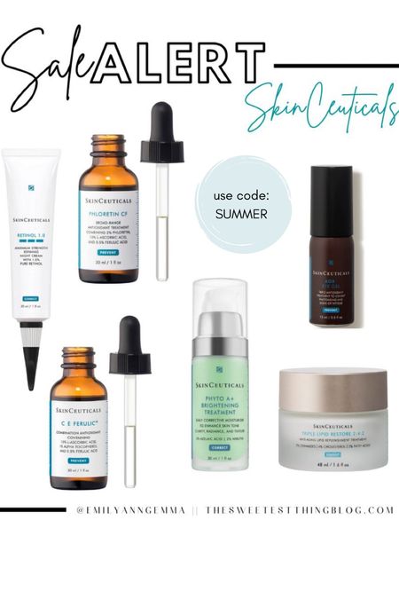 Use code SUMMER for 20% off $200, 25% off $500 and 30% off $1,000!
Free summer party beauty bag with any $250+ purchase!

Bluemercury sale, best of skincare, best of haircare, summer sale, best moisturizer, best vitamin C, skin scare routine, skinceuticals sale, Emily Ann Gemma 

#LTKBeauty #LTKSaleAlert