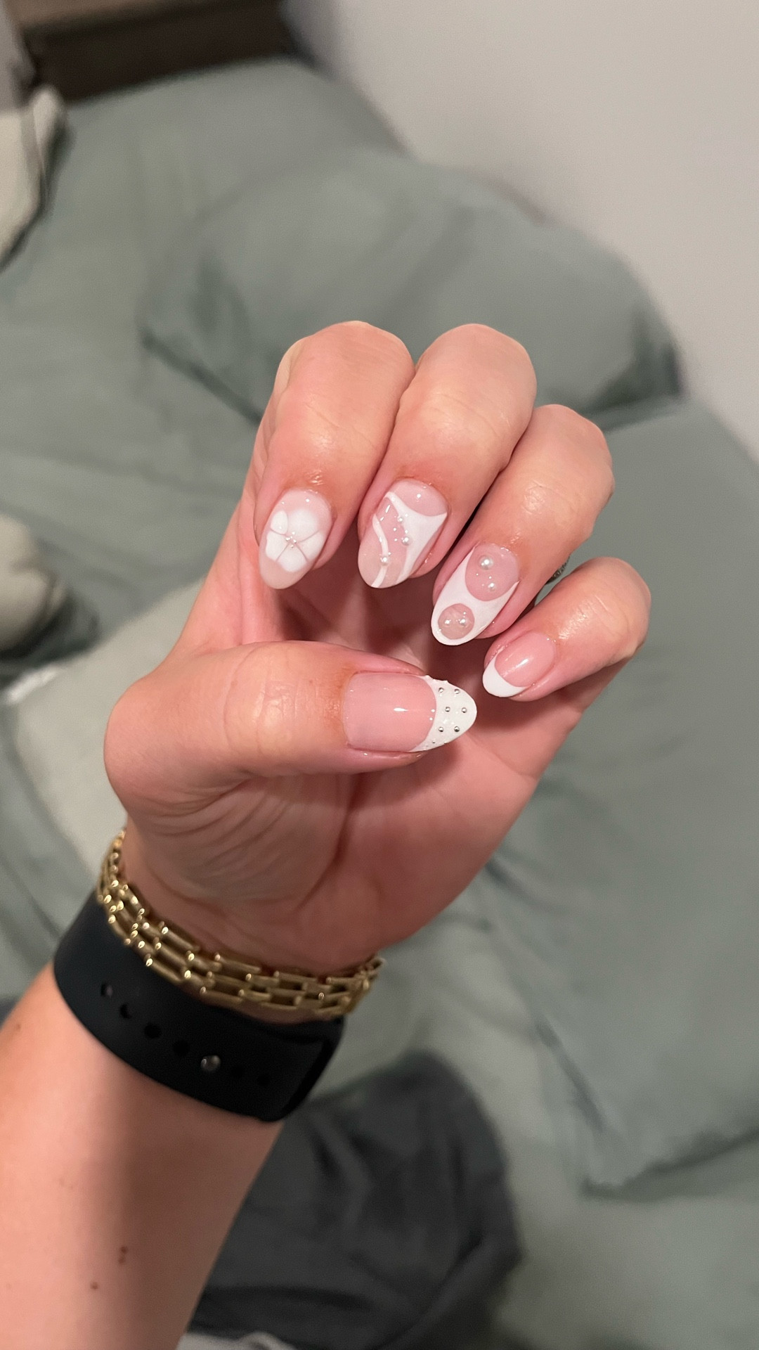 SO in love with this wedding nail look. All my friends were assessed! I’ve linked everything you need to create it, from pearls to blooming gel! 

#LTKWedding #LTKBeauty